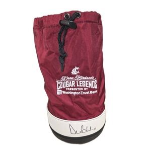 Washington State Cougars Cougar Legends Bag Signed D Bledsoe? No COA